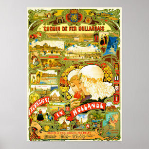 Excursions Through Holland Poster