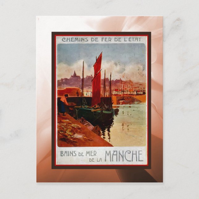 Excursions to Chanel resorts Postcard (Front)