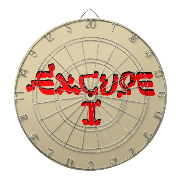 Excuse I Dartboard (Front)