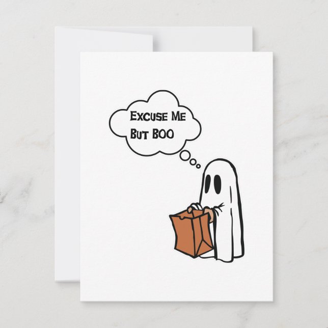 Excuse Me But Boo (Front)