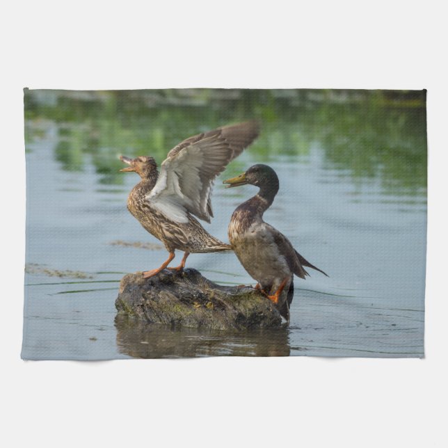 Excuse Me Tea Towel (Horizontal)