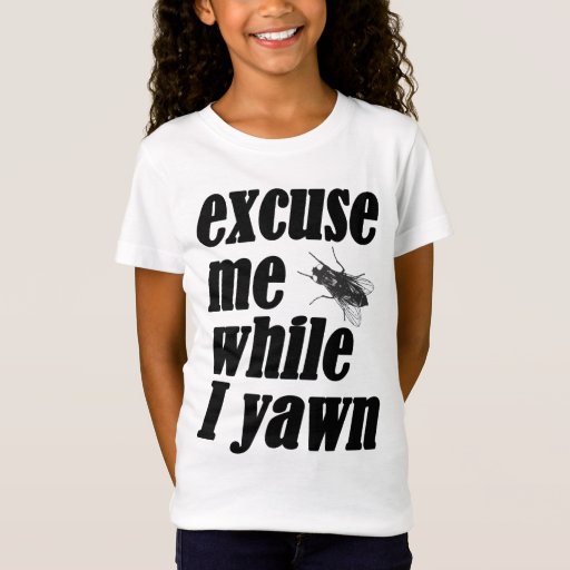 Image of Excuse me while I yawn T-shirt