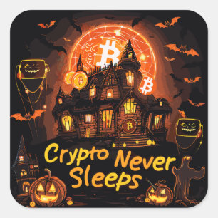 ExDesigner Customisation Halloween Square Sticker