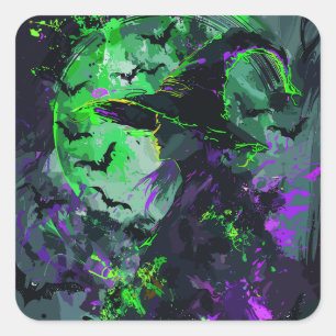 ExDesigner Customization Halloween Square Sticker