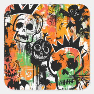 ExDesigner Customization Halloween Square Sticker