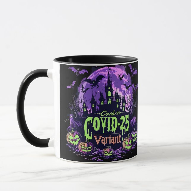 ExDesigner | Halloween | Covid-25 Variant Mug (Left)