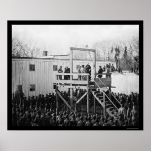 Execution of Captain Henry Wirz 1865 Poster