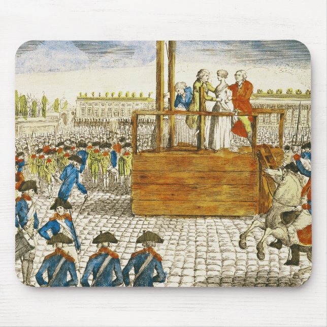 Execution of Marie-Antoinette Mouse Mat (Front)