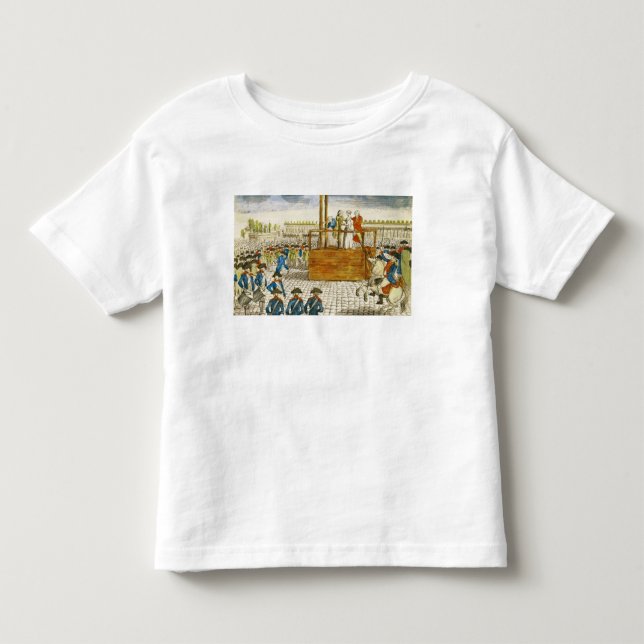 Execution of Marie-Antoinette Toddler T-Shirt (Front)