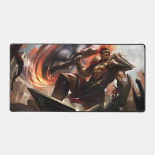 Executioner Gaming Desk Mat   Glorious Axe Champ