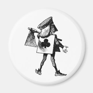 Executioner of Clubs Black Magnet