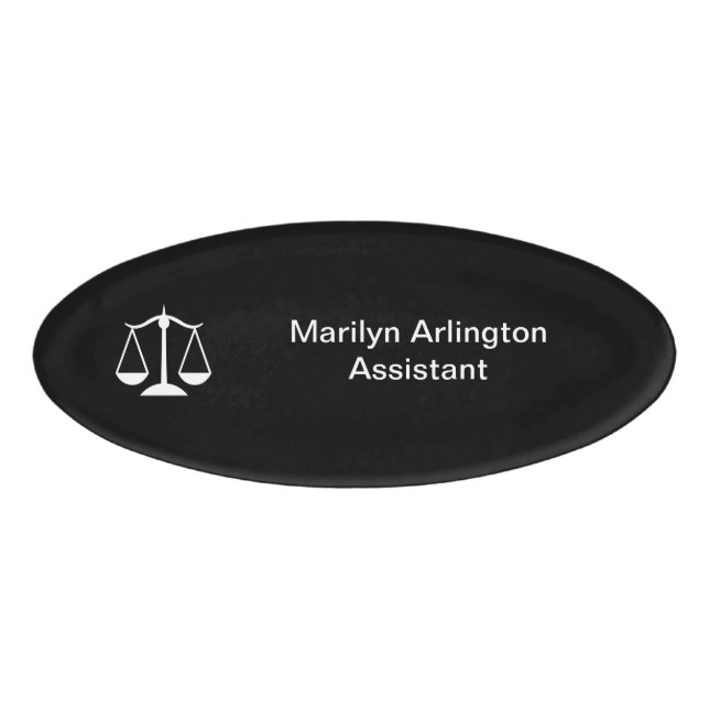 Executive Assistant Name Tag (Front)