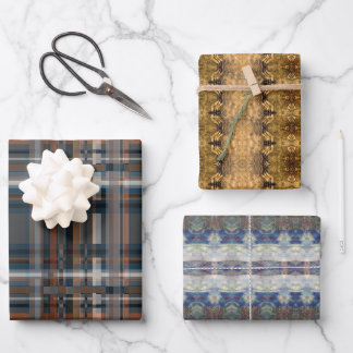 Executive Assortment 001 winter holiday Wrapping Paper Sheet