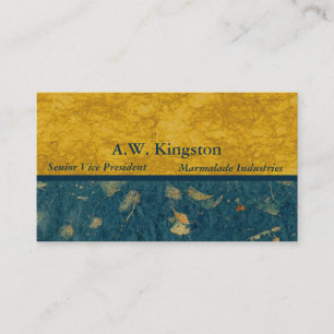 Executive Blueberry Custom Personalised Business Card