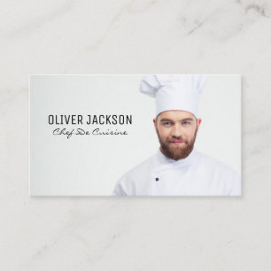 Executive Chef   Add Custom Picture Business Card