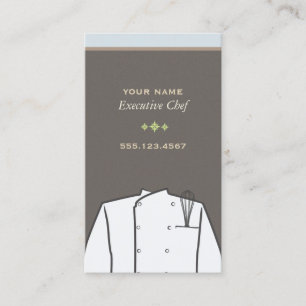 Executive Chef Business Card