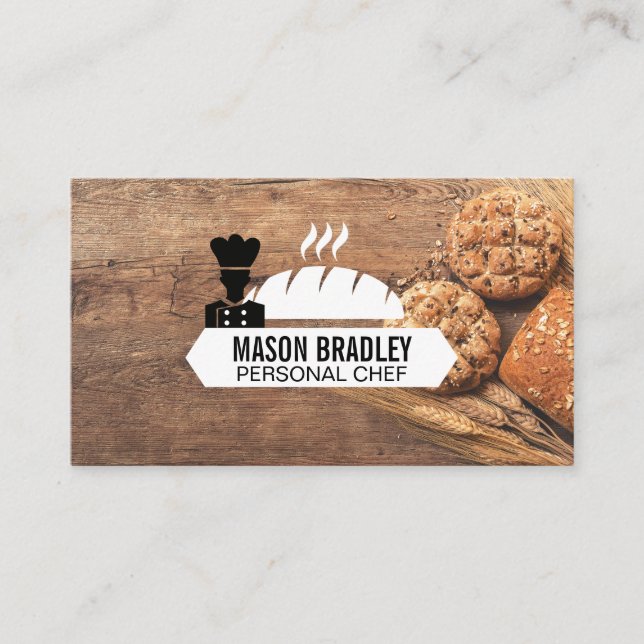 Executive Chef | Culinary Arts | Baker Business Card (Front)
