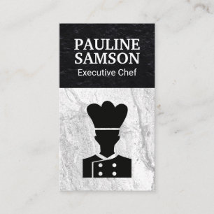Executive Chef Logo Business Card