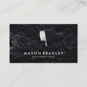 Executive Chef Slate Business Card