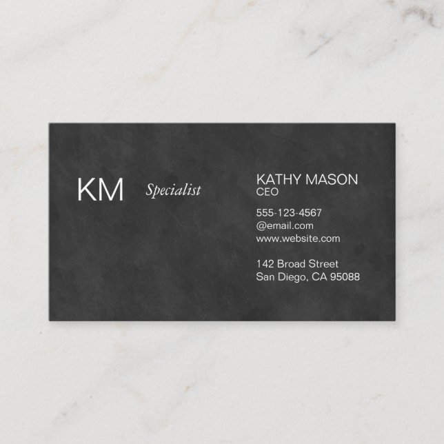 Executive | Consultant Business Card (Front)