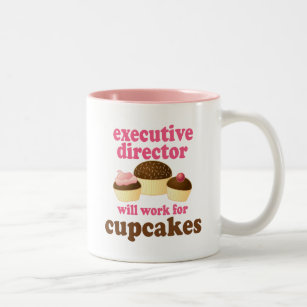 Executive Director (Funny) Gift Two-Tone Coffee Mug