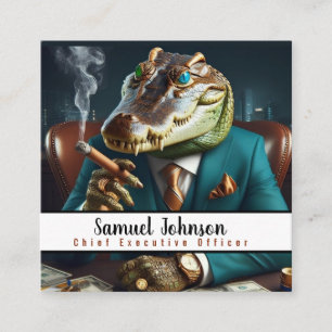 Executive Funny CEO Chief Executive Officer  Square Business Card