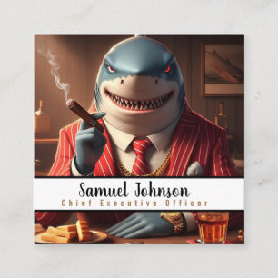 Executive Funny CEO Chief Executive Officer  Square Business Card