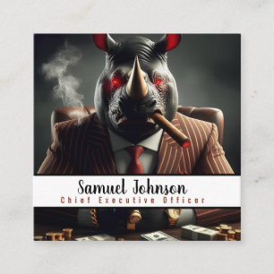 Executive Funny CEO Chief Executive Officer  Square Business Card