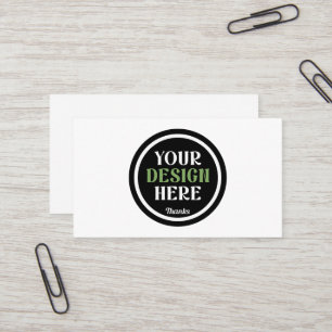 Executive Modern Minimalist Corporate Brand Business Card