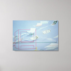 Executive Money I Canvas Print