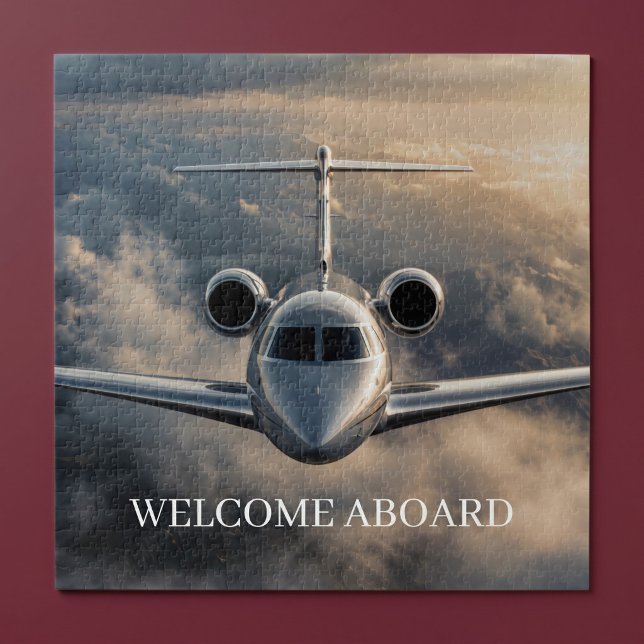 Executive Private Jet Plane Jigsaw Puzzle (Creator Uploaded)