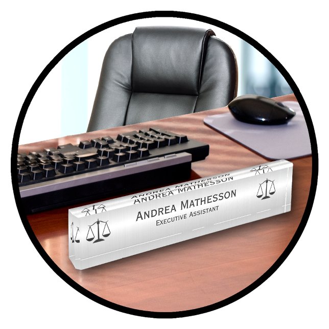 Executive Secretary Desk Name Plates (Creator Uploaded)