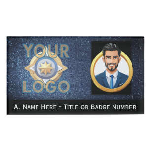 Executive Security VIP Staff Private Investigator  Name Tag