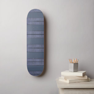 Executive Striped-Blue-II Skateboard
