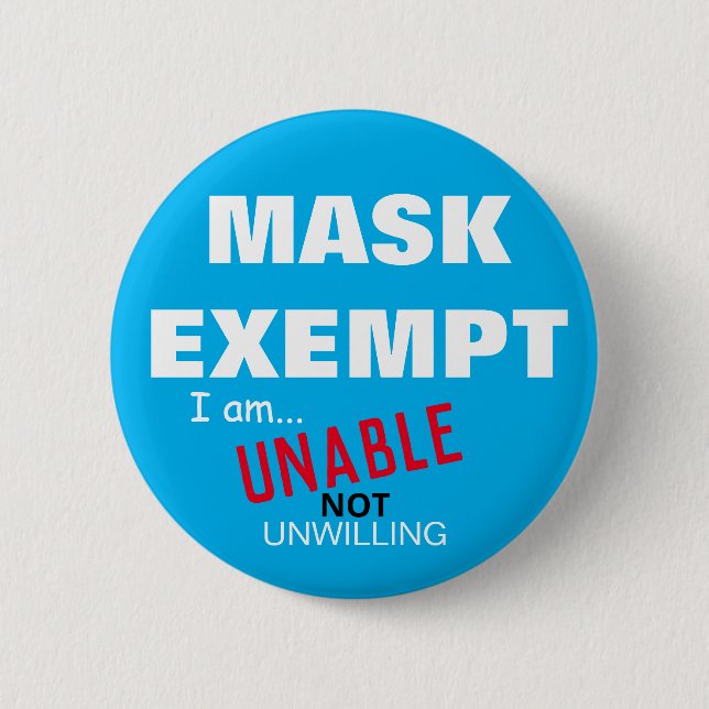 Exemption Button (Front)