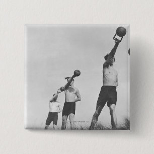 Exercise 15 Cm Square Badge