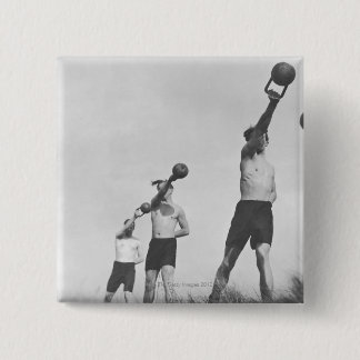 Exercise 15 Cm Square Badge