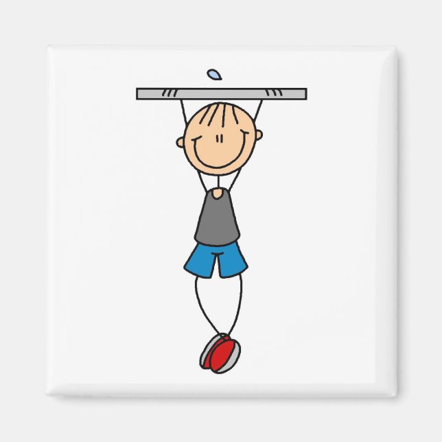 Exercise Chin Ups Tshirts and Gifts Magnet (Front)