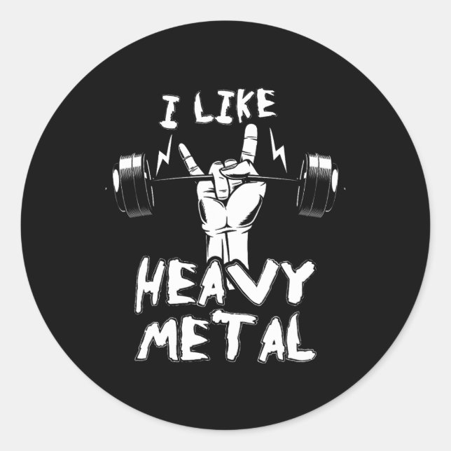 Exercise Fitness Instructor Personal Trainer Gift  Classic Round Sticker (Front)