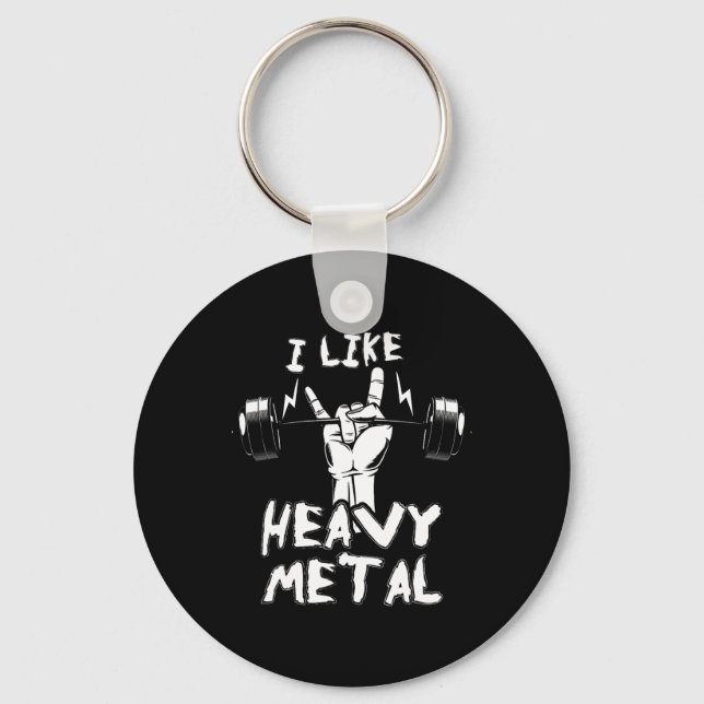 Exercise Fitness Instructor Personal Trainer Gift  Key Ring (Front)