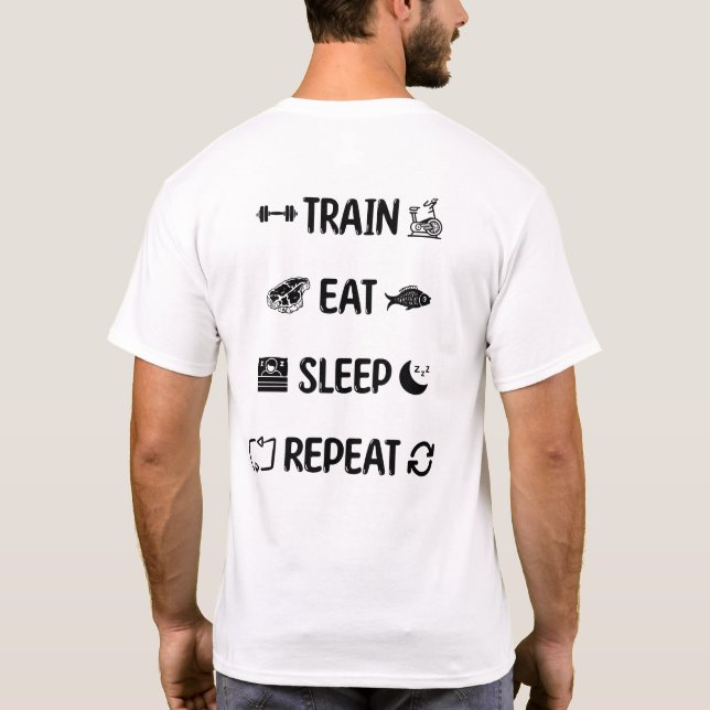 Exercise Mantra T-Shirt (Back)