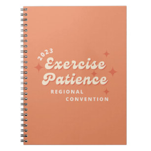 Exercise Patience   2023 Regional Convention   JW Notebook