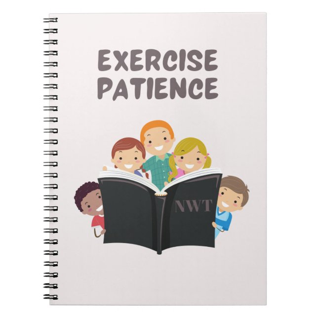 Exercise Patience | 2023 Regional Convention | JW Notebook (Front)