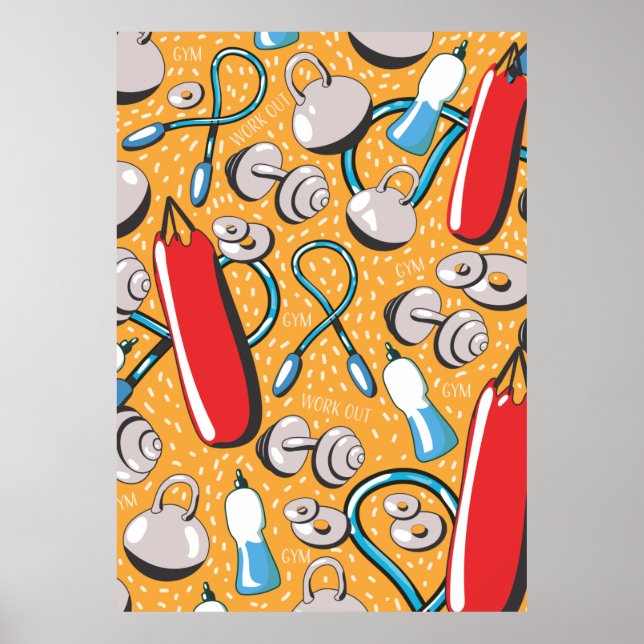 Exercise pattern poster (Front)