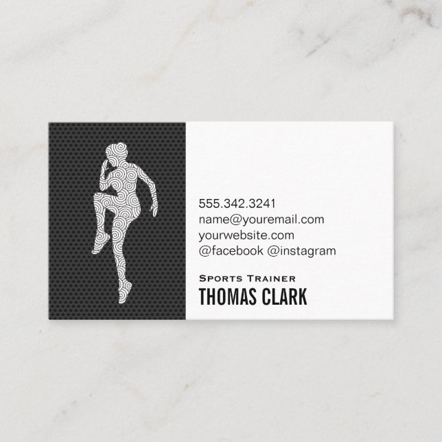 Exercise Personal Training Business Card (Front)