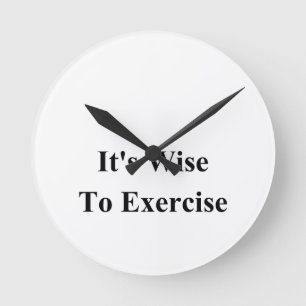 Exercise Round Clock