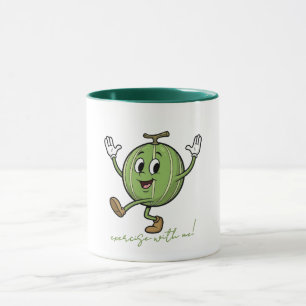 Exercise with Me Happy Watermelon Mug