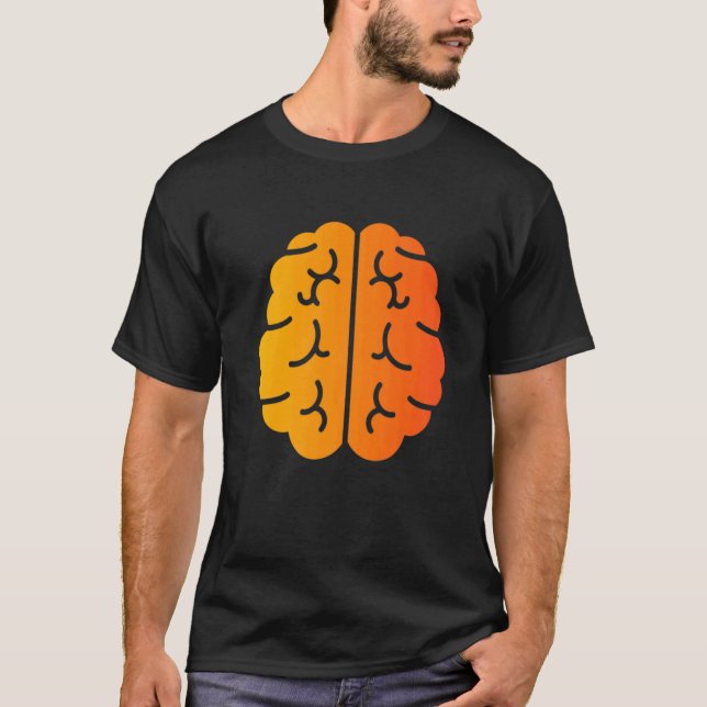 Exercise Your Brain Work Out Your Brain Teacher 1 T-Shirt (Front)