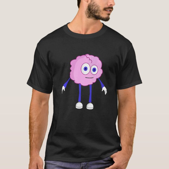 Exercise Your Brain Work Out Your Brain Teacher 3 T-Shirt (Front)