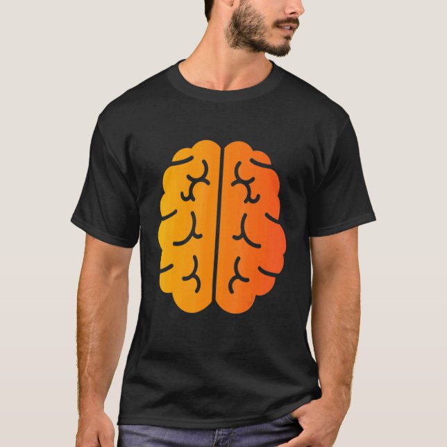 Exercise Your Brain   Work Out Your Brain Teacher T-Shirt (Front)